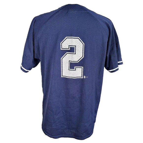 Vintage 90’s New York Yankees Derek Jeter #2 Chalk Line Baseball Jersey - Picture 2 of 4
